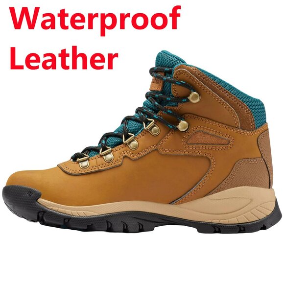 Brand New Columbia Women's Newton Ridge Plus Hiking Boots-Waterproof, Leather - Picture 1 of 6